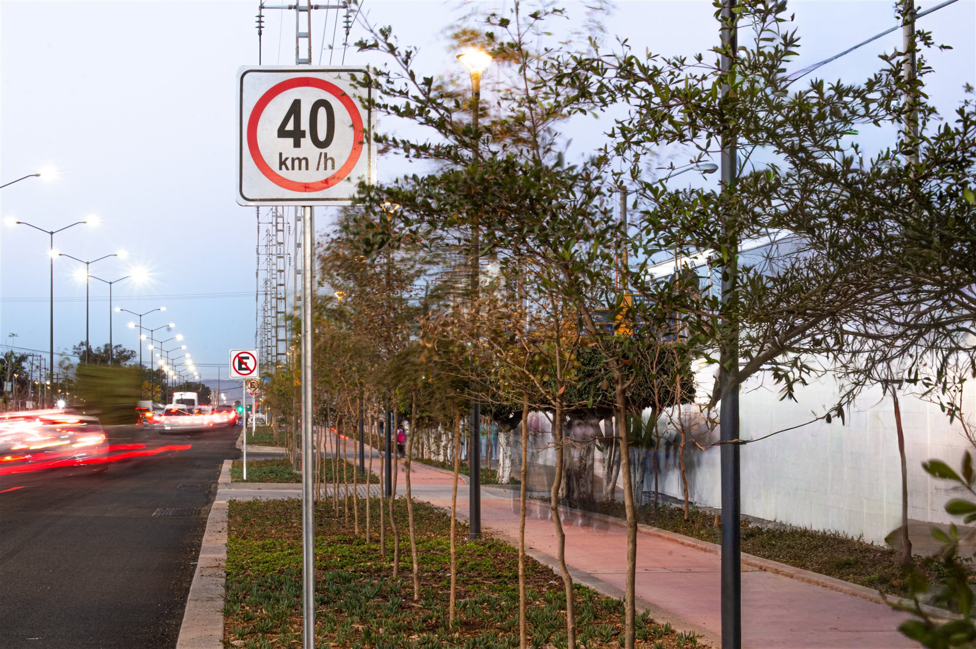 Render de día de la Ciclovía Aviación