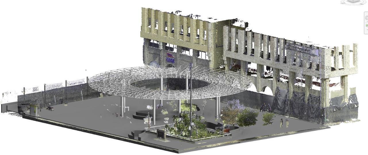 Vista principal del proyecto Plaza Tapatía
