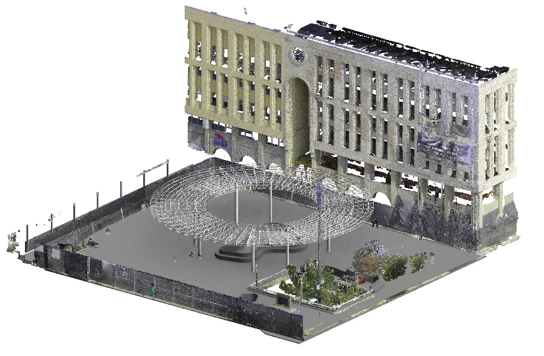 Modelo Revit del proyecto Plaza Tapatía